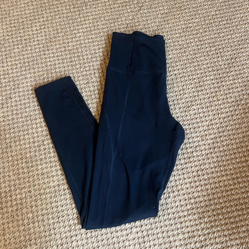 Girlfriend collective navy Leggings